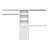 SpaceCreations 50" W - 121" W Closet System Reach-In Sets-62488468