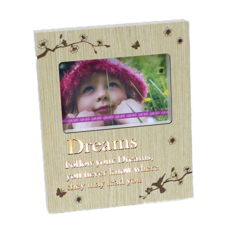 Beige Wood Matte Picture Frame