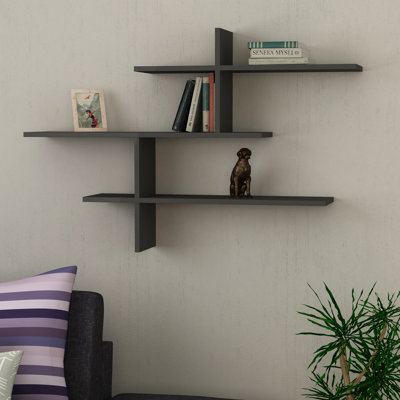 3 Piece Free Form Floating Shelf