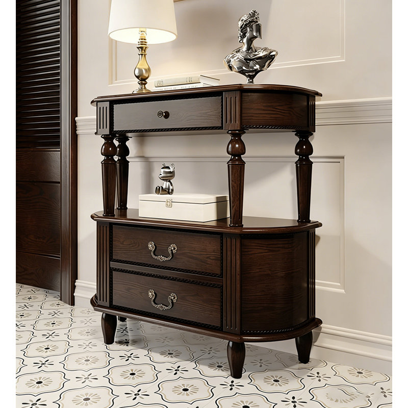 Table de couloir Luxury Luxury, Noir