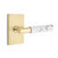 Select Round Privacy (Bed & Bath) Door Lever with Rectangle Rosette-1651944633-1651944634