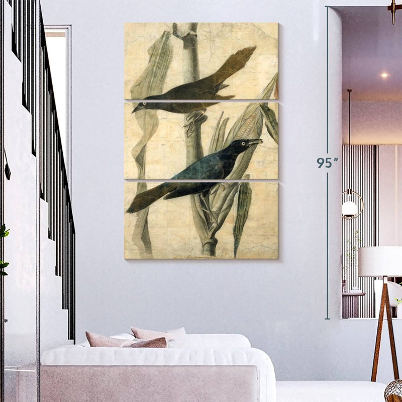 Brampt Purple Grackle, 32" H x 20" W