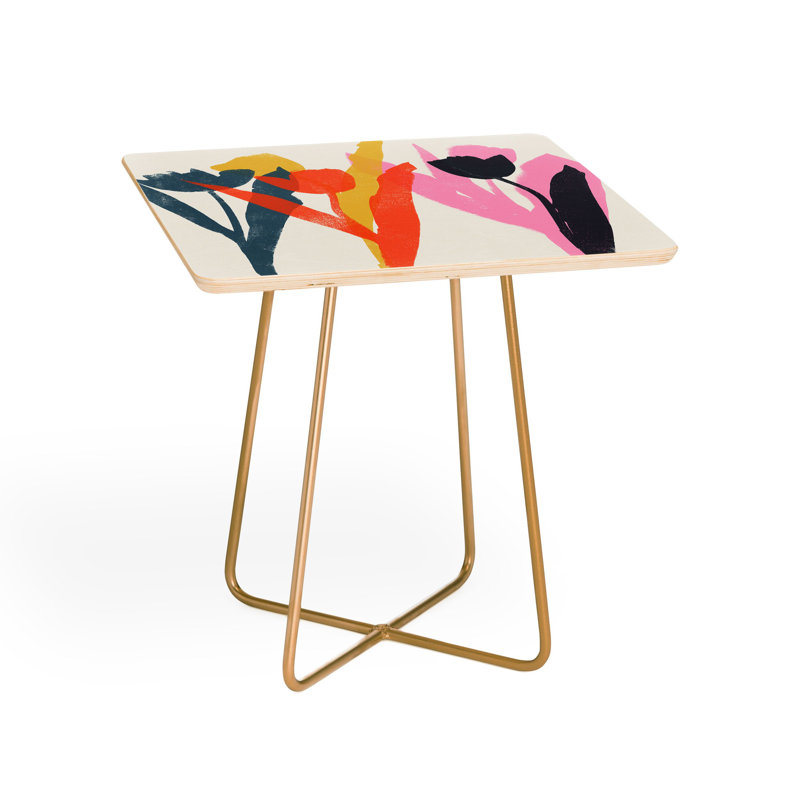 Table de bout à pieds croisés