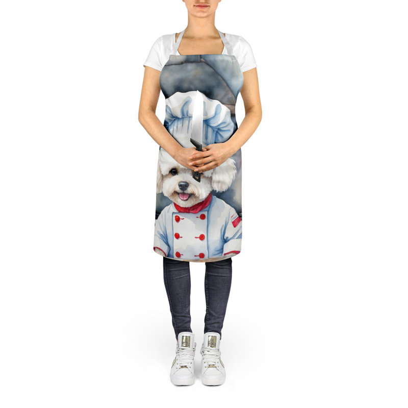 No Pattern Bib Apron