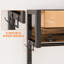 Multi-Functional Hall Tree With 2 Movable Drawers, Shoe Storage, Shelves, And Garment Racks, Perfect For Organized Entryways