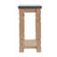 Élégante et spacieuse console de 42 po x 157 po x 31 po avec beaucoup de rangement, parfaite pour les vestibules modernes et les salons