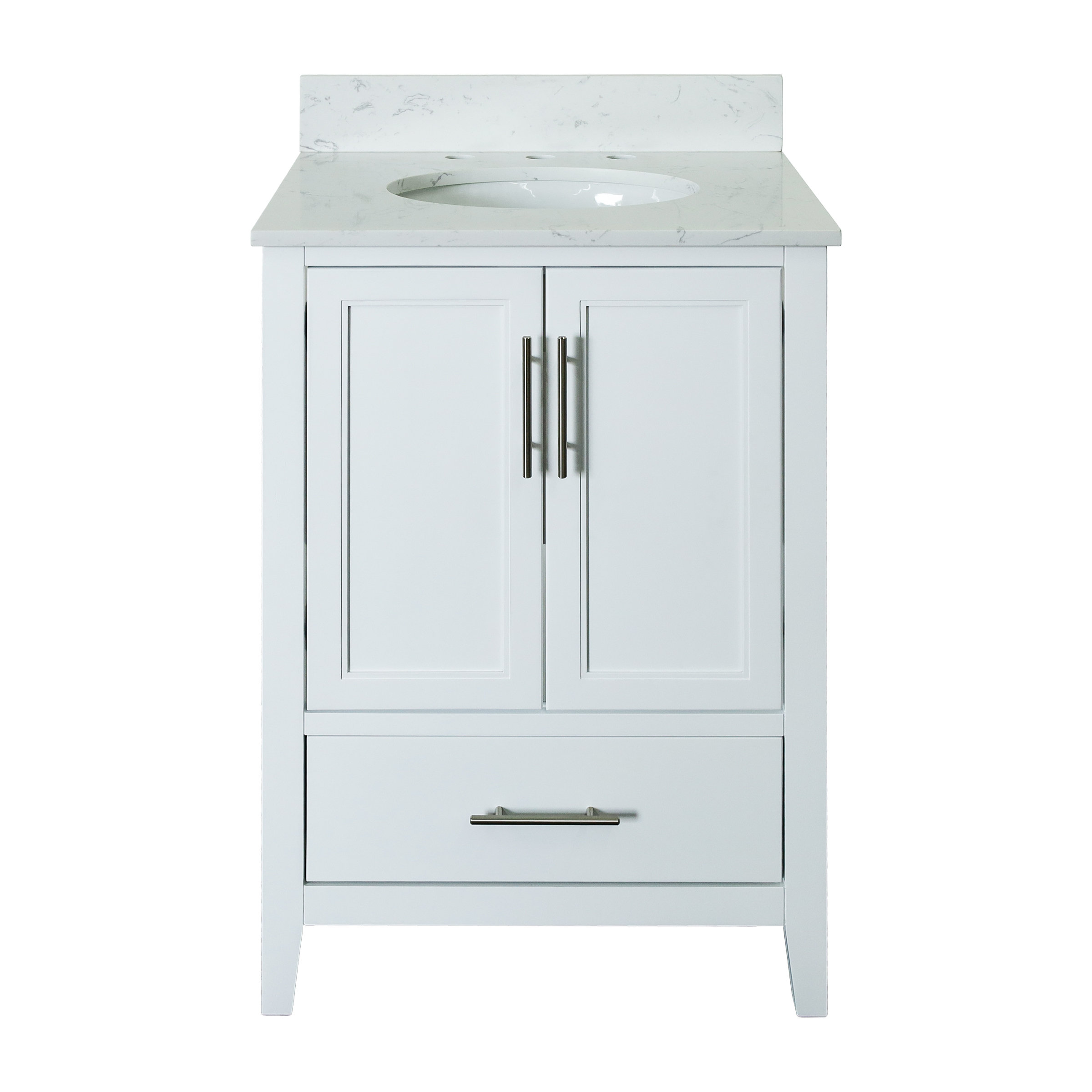 222 Fifth Palisade White 24-Inch Bathroom Vanity - Wayfair Canada