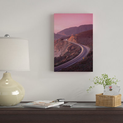 " Elevated View Of The California State Route 1 At Dusk, Pacific Coast, California, USA " by Panoramic Images