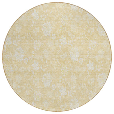 Tapis d'intérieur rond 8 pi
