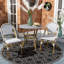 Chaise d'appoint de patio en osier / rotin Casidy-436052827