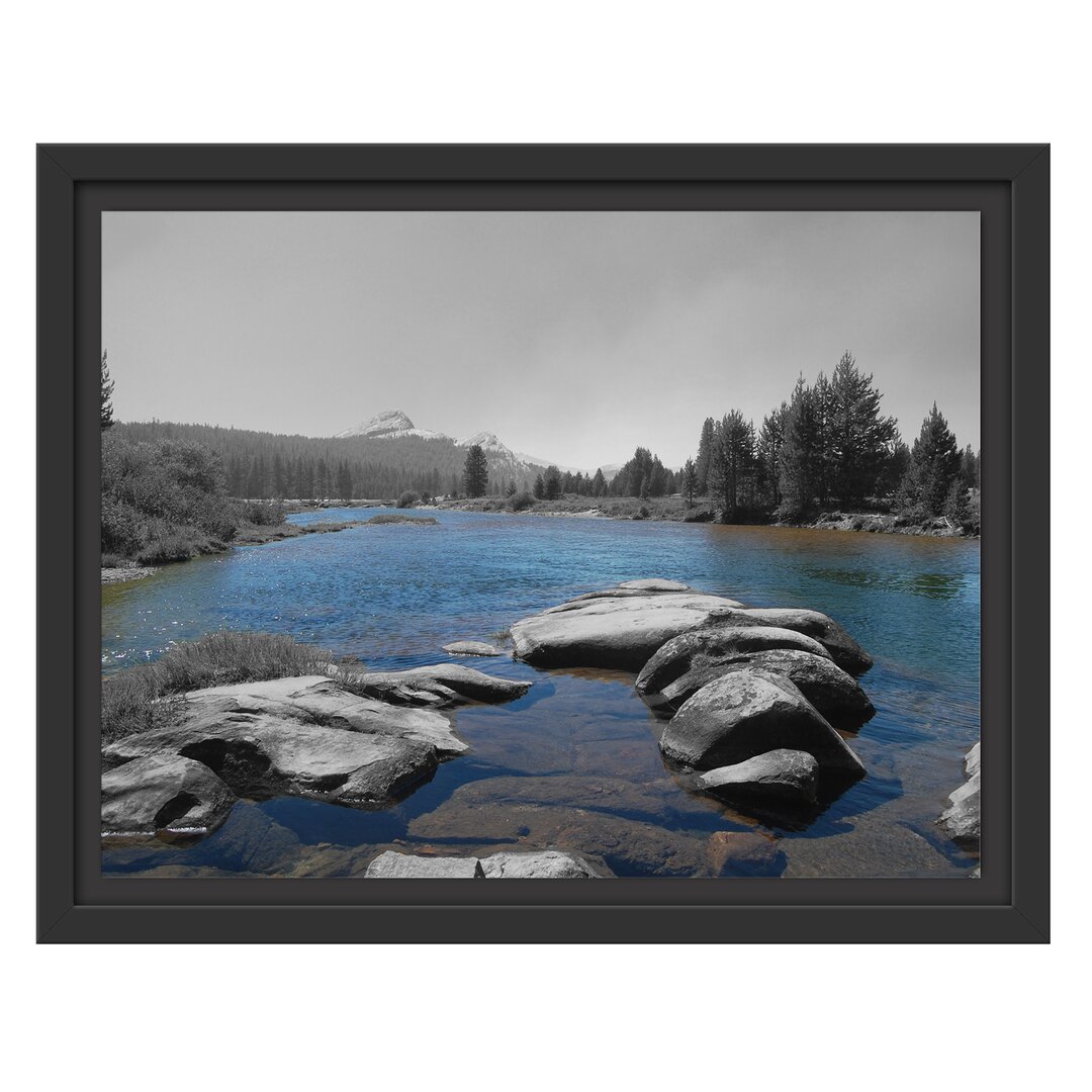 Gerahmtes Wandbild Tuolumne River Yosemite