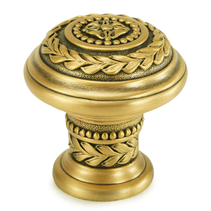 KINGSTON KNOB; BURNISHED, Gold