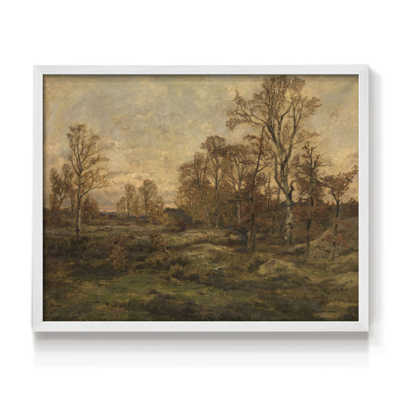 Paysages rétro-DC XXXVI-impression encadrée - réaménageable, H 16 po x l 20 po, Blanc