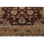Tapis oriental brun en laine touffeté à la main Aissatou