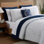 Ensemble d'édredon en coton 2 pièces Lacie-112985308-112985309