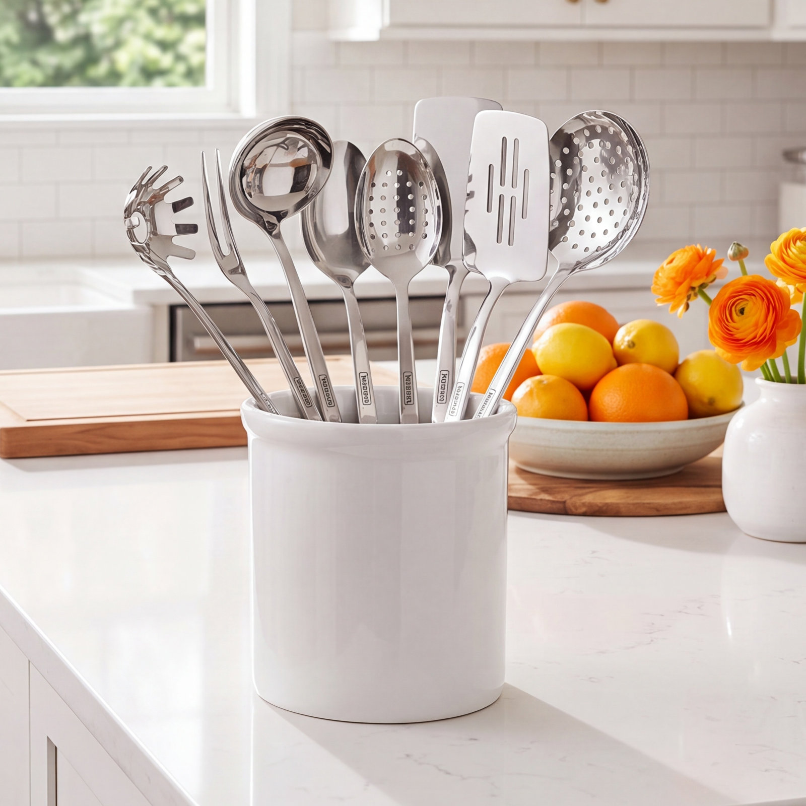 Viking Stainless Steel 8-Piece Utensil Set