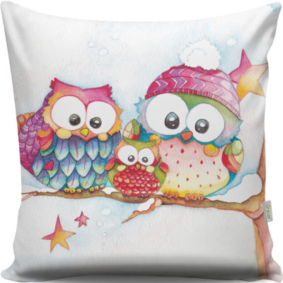 Coussin lavable de qualité supérieure, 17,0 x 17,0 pouces, 50% coton / 50% polyester, rembourrage en silicone, fermeture à glissière dissimulée | Doux, confortable et repassable | Parfait pour la décoration intérieure, le salon et la chambre à cou