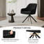 51cm H Upholstered Arm Dining Chair-852893773-850639128