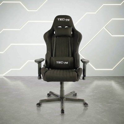Sport Fabric Ergonomic High Back Racer Style Pc Gaming Chair