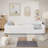 Twin Size Upholstered Platform Bed-1574440423