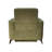 Jastin 39.5"W Green Upholstered Modern Power Recliner with Adjustable Footrest-1375678221