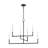 Jachin 6 - Light Dimmable Modern Linear Chandelier-49640899-49648452