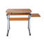 Bureau d'ordinateur avec tablette latérale et clavier Techni Mobile