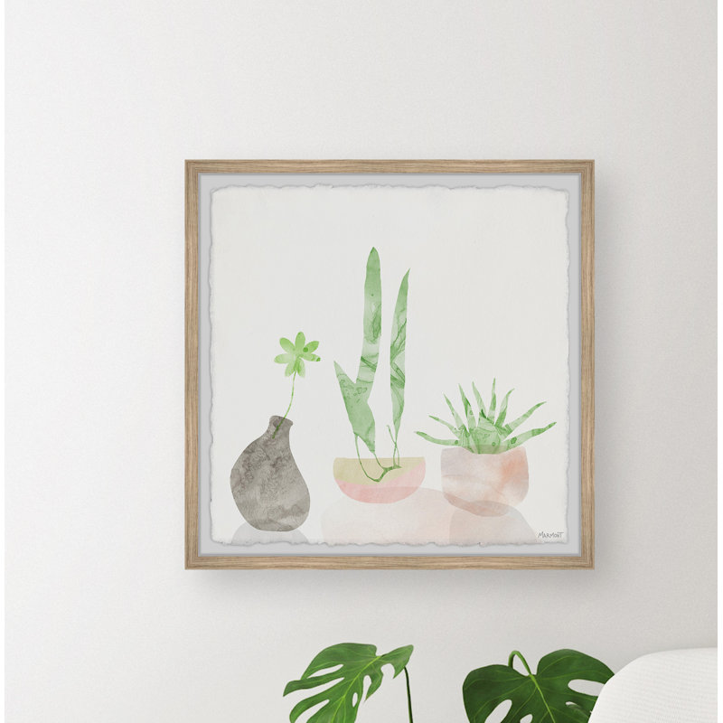 " Handmade Pottery II " Painting Print, 32" H x 32" W x 1.5" D