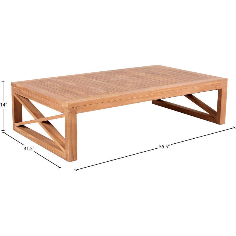 Table basse Teak