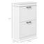 Armoire à chaussures, armoire d'entrée, armoire blanche-1791831615