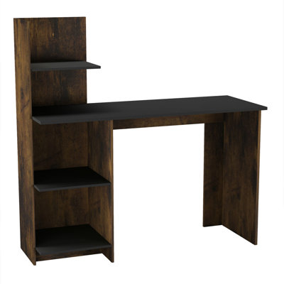 Sevik Solid Wood Computer Desk