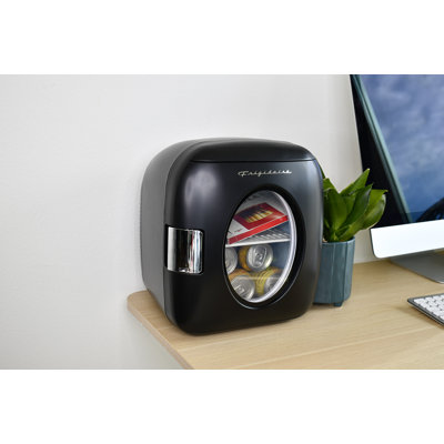 Frigidaire Retro Mini Fridge Cooler, Holds Up to 9L or 12 Cans, Portable Fridge for Car, Office on Fridge.com