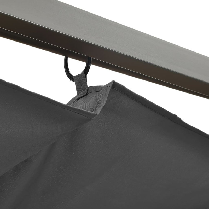 Aaratrika 3m x 3m Steel BBQ Gazebo, Anthracite