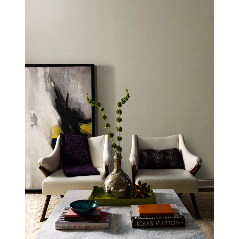 Rouleau de papier peint l 34,5 pi x p 27,56 po en amont Urban Oasis, Blanc