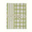 Green Gingham Tablecloth 56"x56"