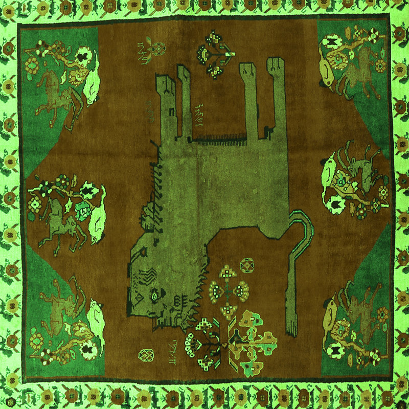 Tapis verts Traditional 622, Carré 3 pi