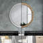 Huldar Glass Flat Wall Mirror