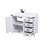 Slayton 42 " W Freestanding Standard Free Standing 1 Single Vanity Bathroom Vanity With Engineered Marble Top-38959663