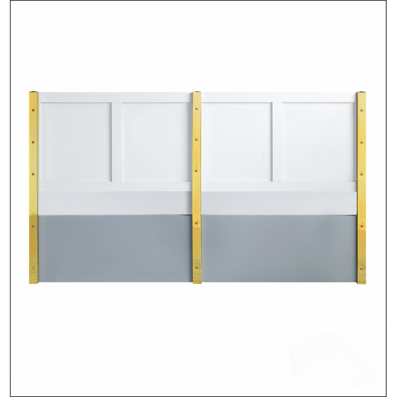 Lit Gaines Eastern Robuste et durable, moderne et simple, matériaux écologiques, facile à installer, ultrabrillant