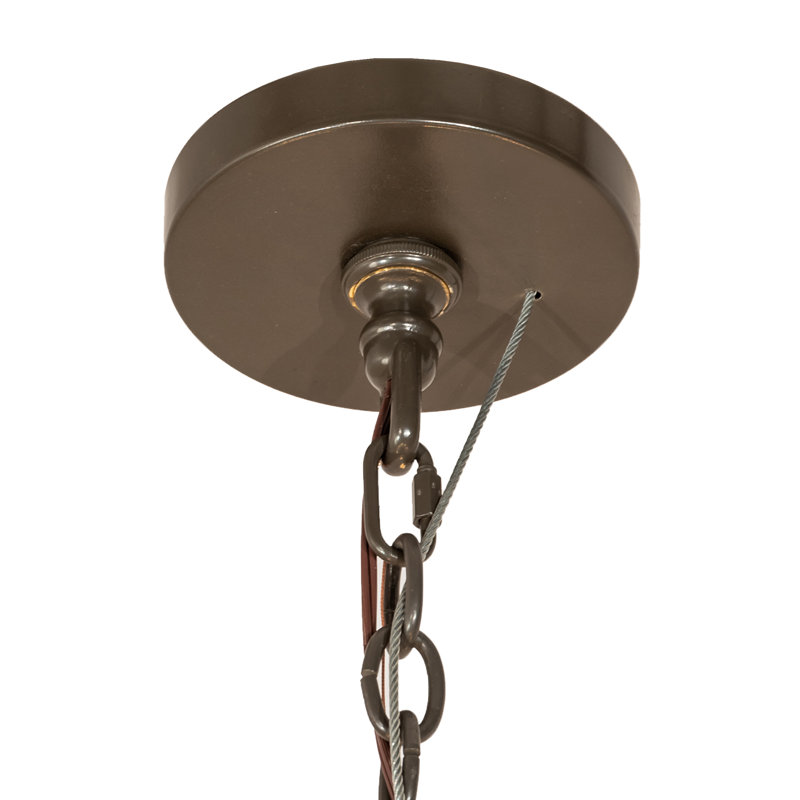 Lustre empire 8 lumières Seigle