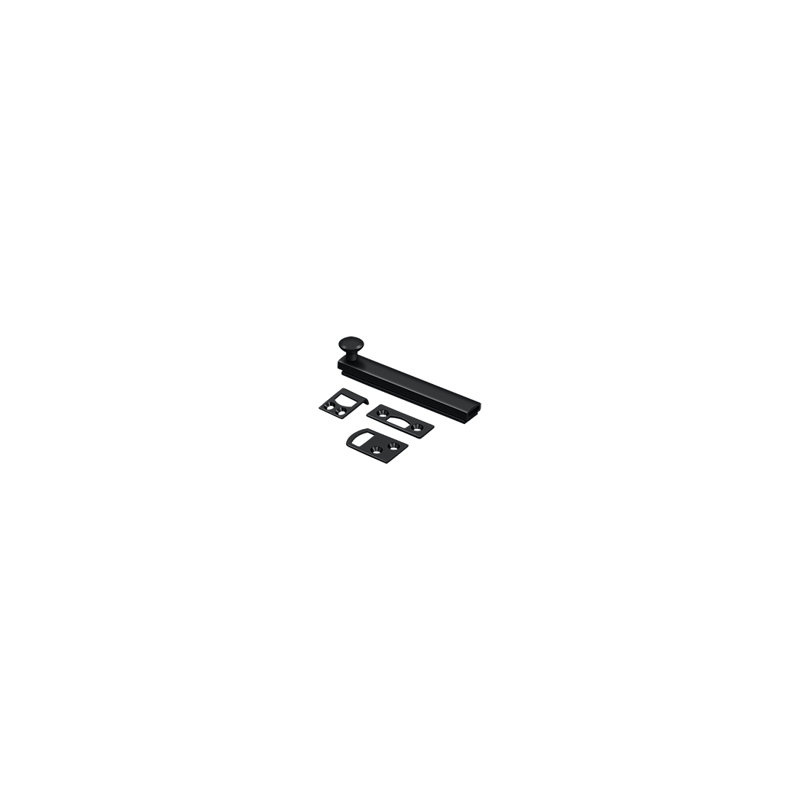 Deltana 4SBCS15 4" Surface Bolt, Concealed Screw, HD in Brushed Nickel, Brushed Nickel