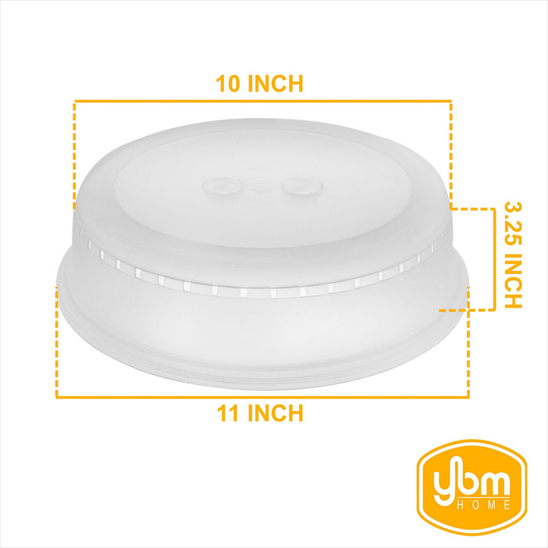 YBM Home 3 - Piece Plastic Cover Set, 11"