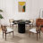 Cuji 47'' Round Pedestal Dining Table-1117090638