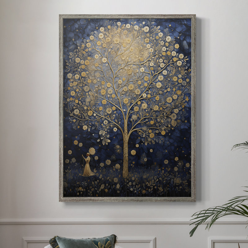 «LANDSCAPES Series CCXLIX», reproduction encadrée - bois massif, H 15 po x l 12 po