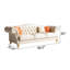 Canapé en cuir American Light-100855530