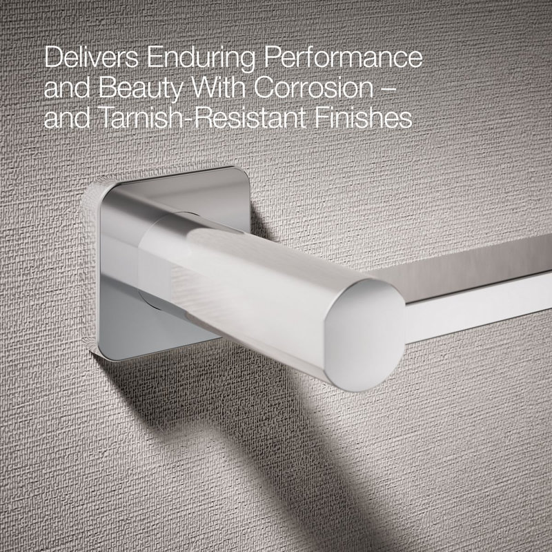 Parallel Towel Arm, Polished Chrome