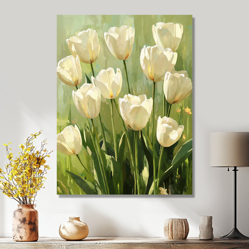 Comstock - salon d'art mural floral, Toile tendue, Ne s’applique pas, H 20 po x l 12 po