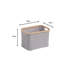 Bamboo Rim Storage Basket