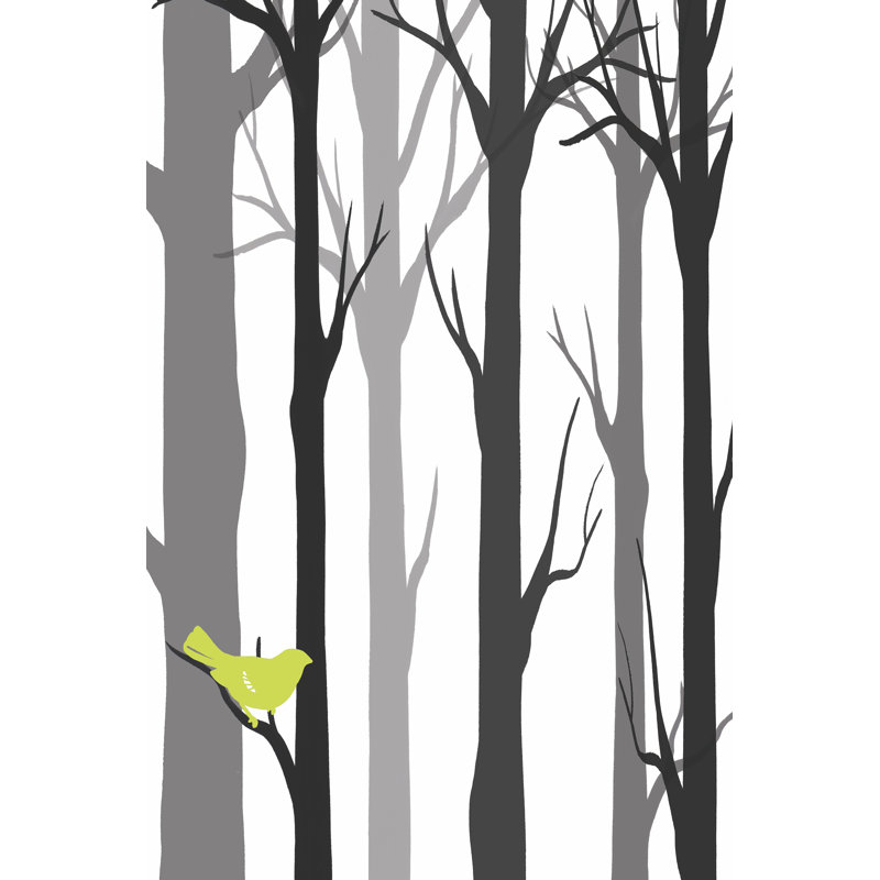 Silhouette de forêt I, H 36 po x l 24 po x P 1 po