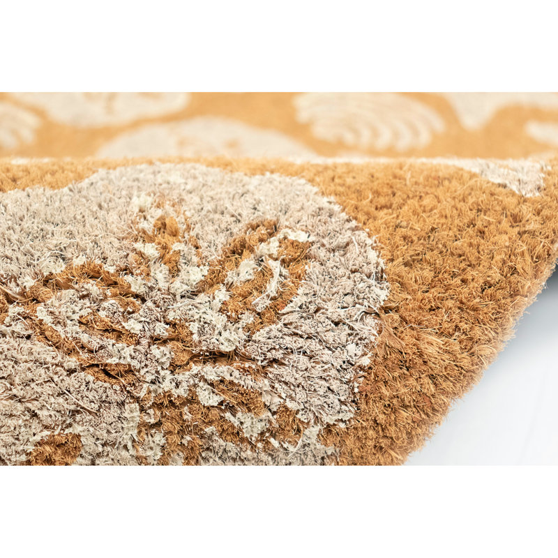 Tapis de porte antidérapant Kidsgrove, Rectangle 1 pi 6 po x 2 pi 6 po